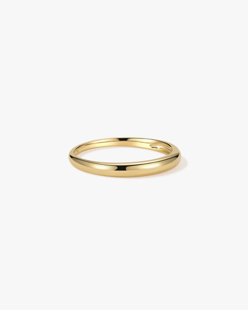 Dome Ring in 14k Gold - Midori Jewelry Co.