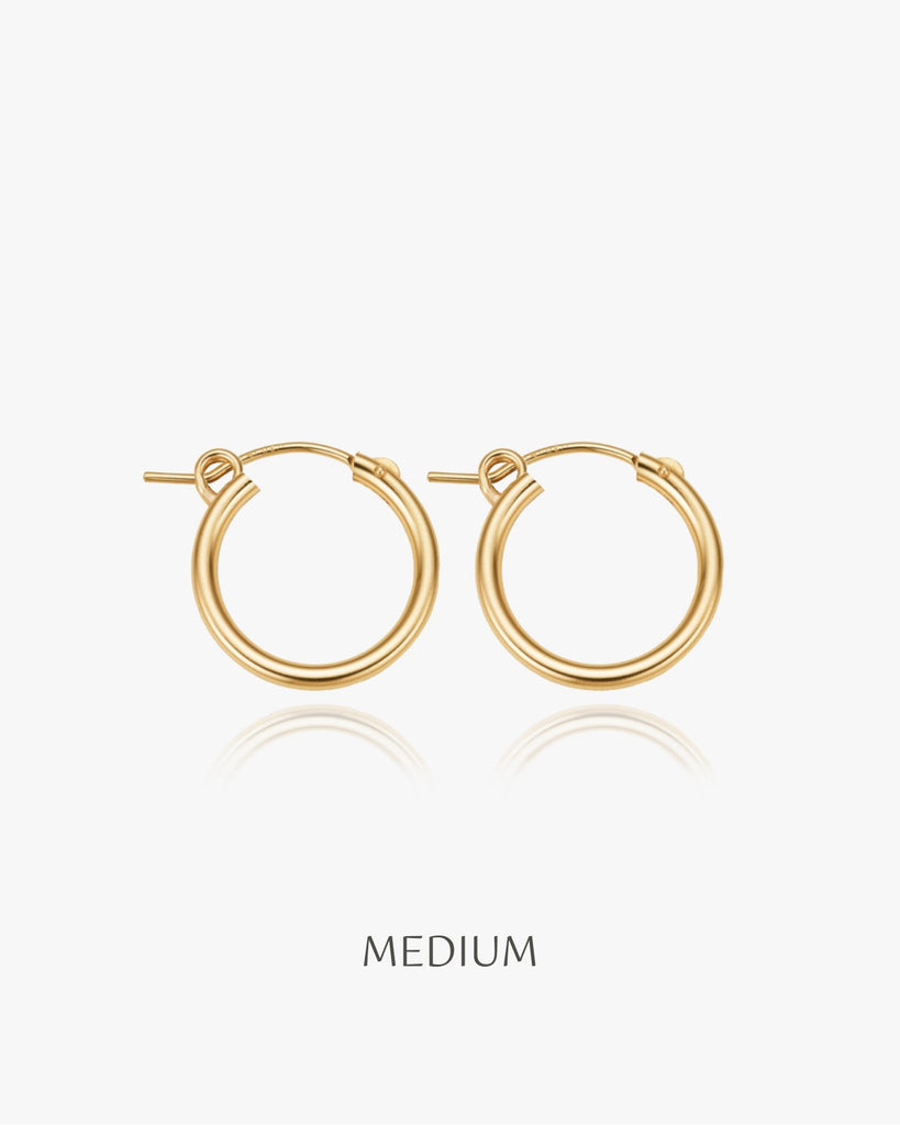 Essential Latch - Back Hoops - Midori Jewelry Co.