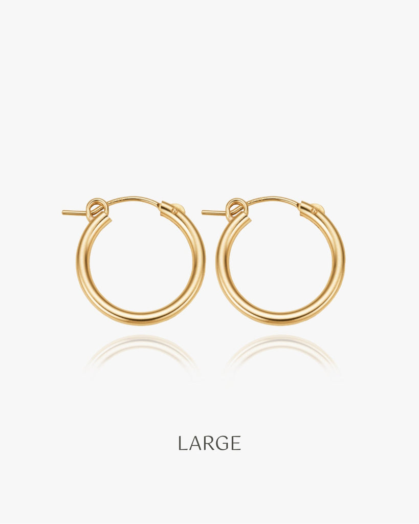 Essential Latch - Back Hoops - Midori Jewelry Co.