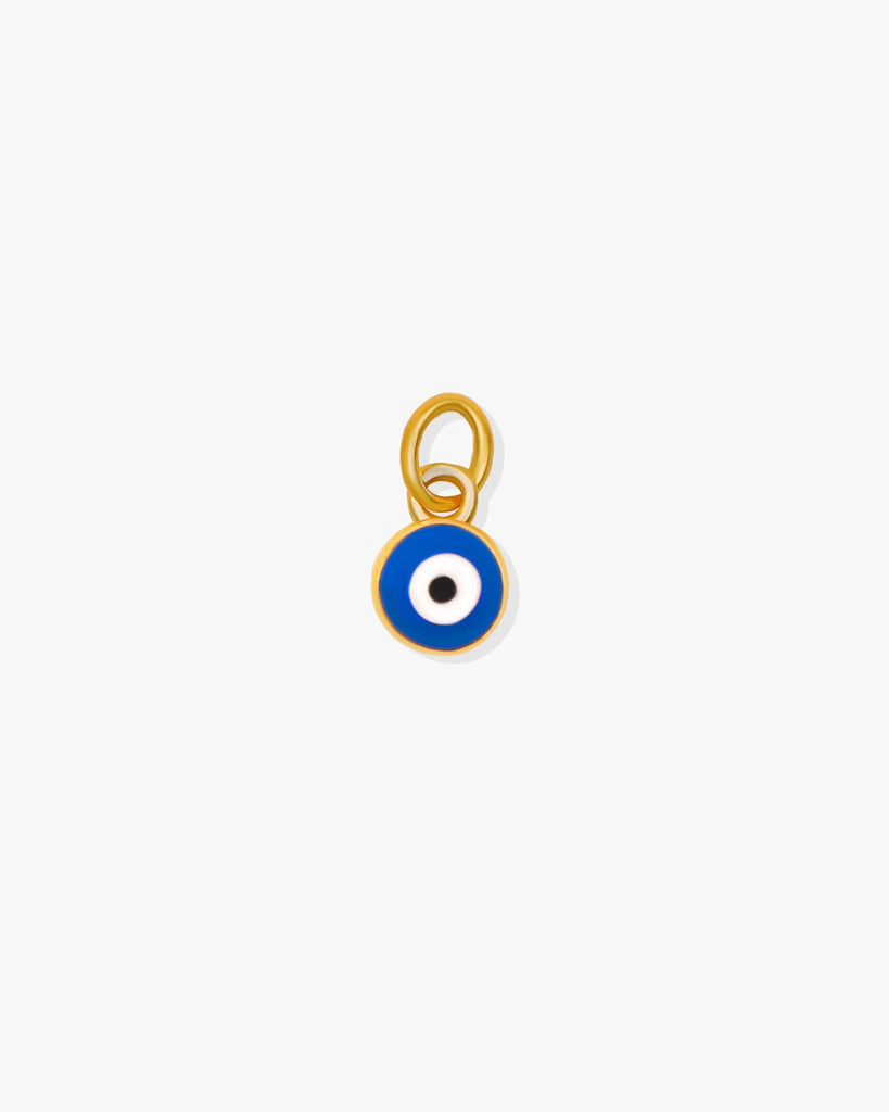 Evil Eye Enamel Charm - Midori Jewelry Co.