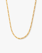 Figaro Chain Necklace - Midori Jewelry Co.