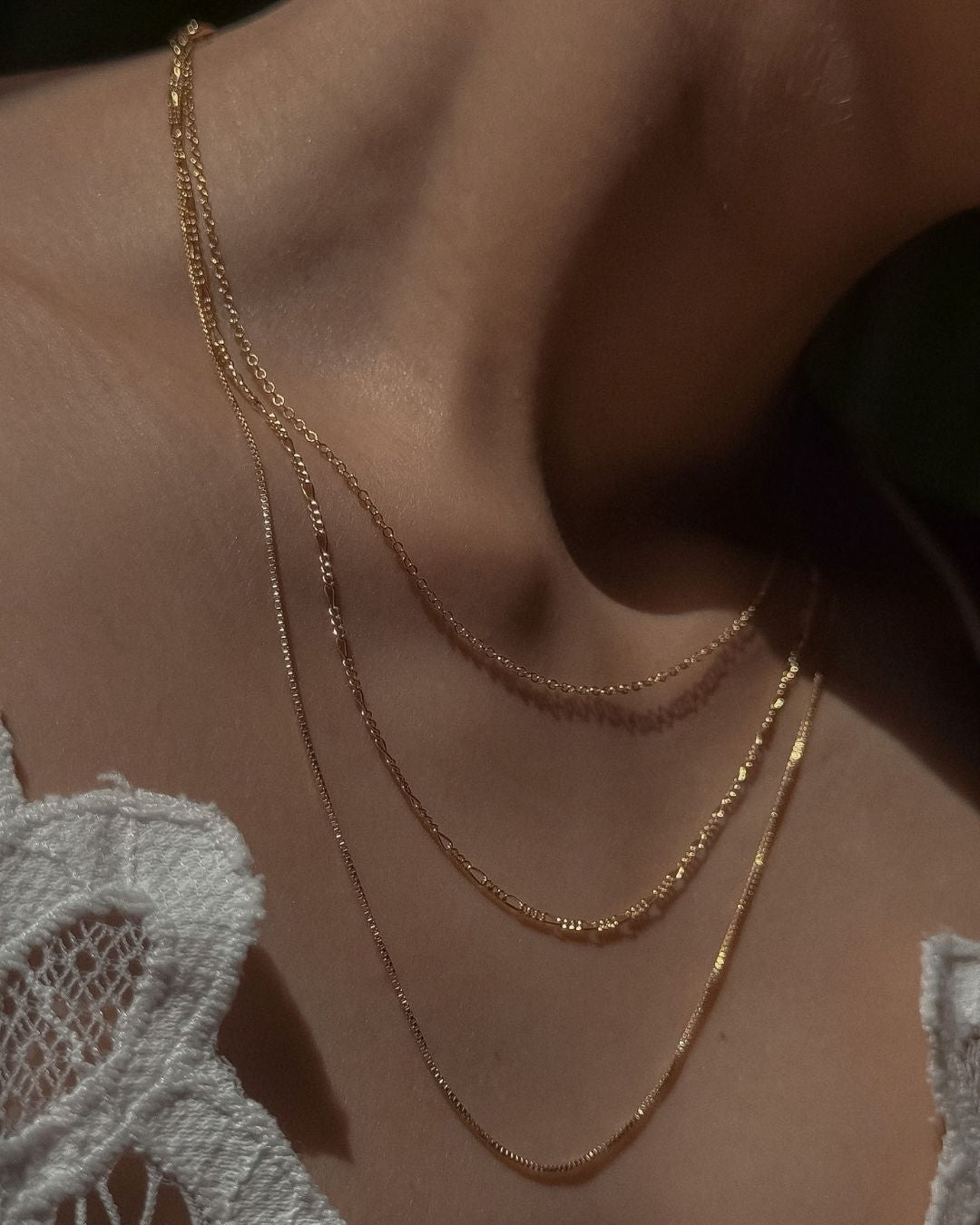 Flat Cable Chain Necklace - Midori Jewelry Co.