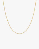 Flat Cable Chain Necklace - Midori Jewelry Co.