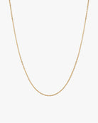 Flat Cable Chain Necklace - Midori Jewelry Co.
