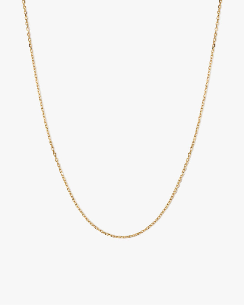Flat Cable Chain Necklace - Midori Jewelry Co.