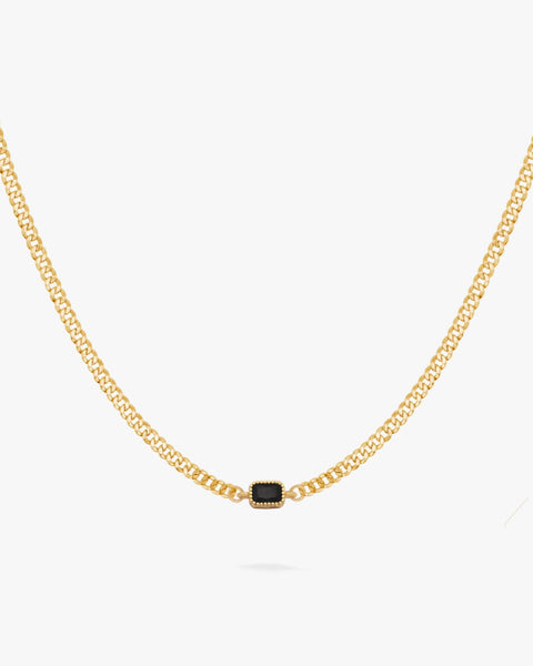 アクセサリー Muori Onyx Choker harlow-onyx-choker-