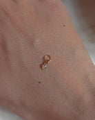 Heart Gemstone Charm - Midori Jewelry Co.