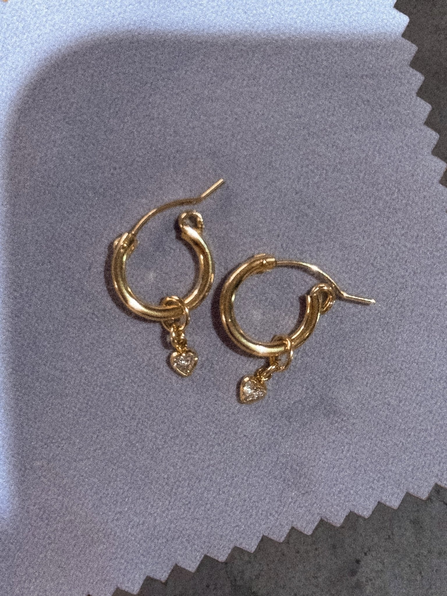 Heart Gemstone Charm - Midori Jewelry Co.