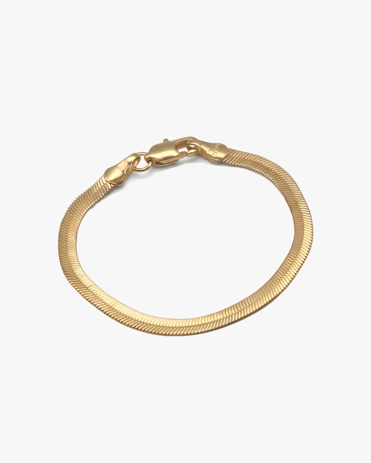 Hera Herringbone Bracelet - Midori Jewelry Co.