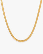 Hera Herringbone Chain Necklace - Midori Jewelry Co.