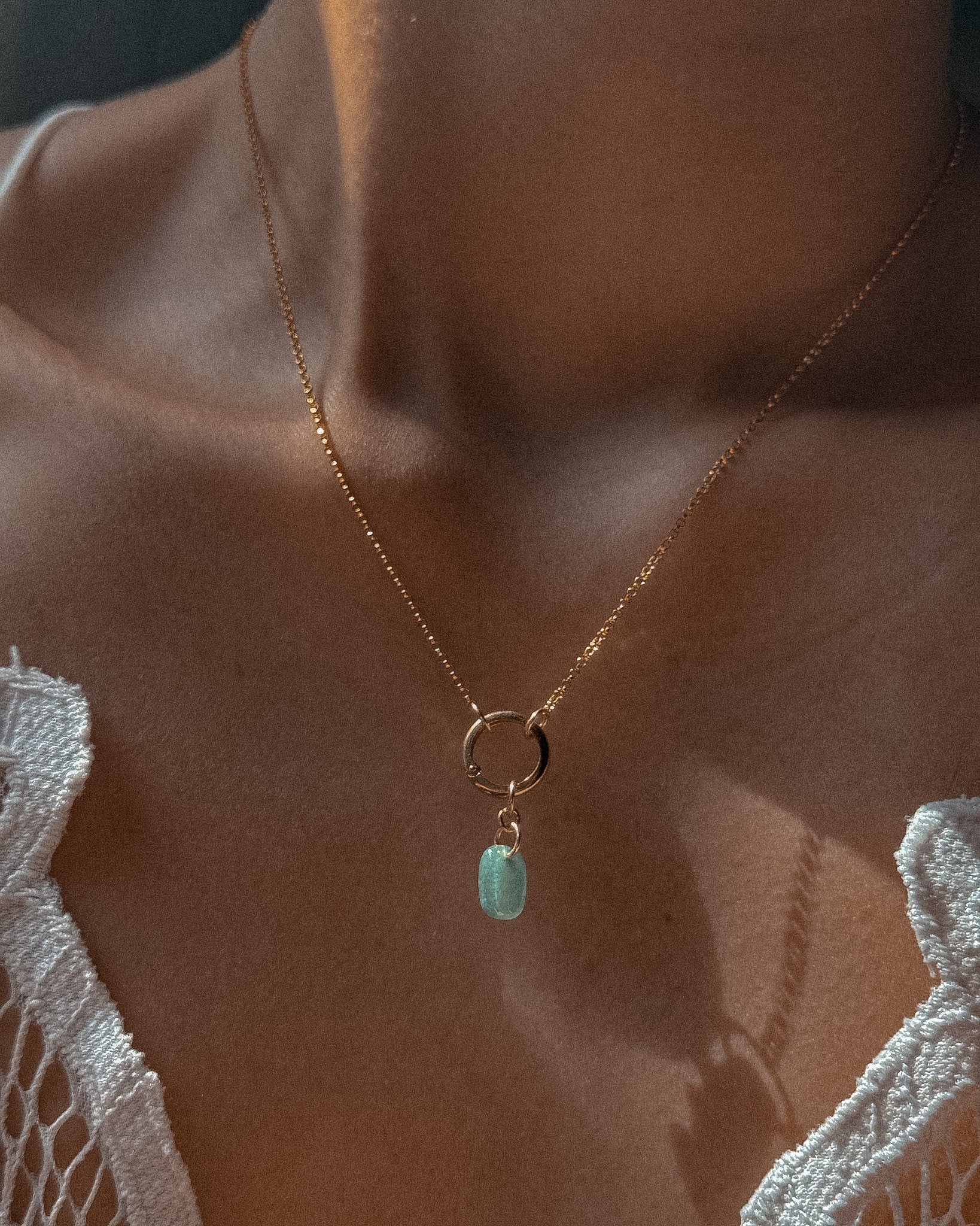 Jade Tablet Charm - Midori Jewelry Co.