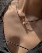Leather Cord Necklace - Midori Jewelry Co.