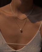 Lola Rope Chain Necklace in Silver - Midori Jewelry Co.