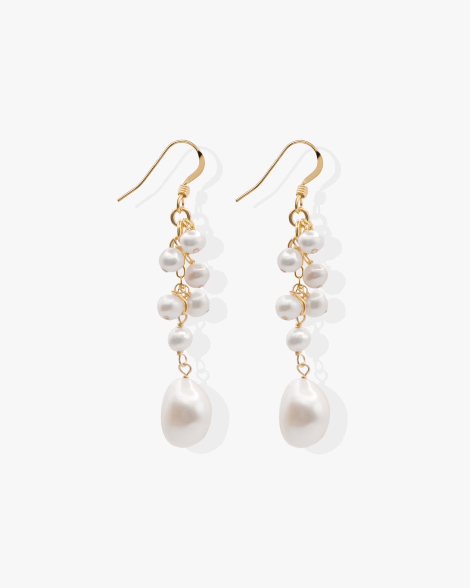 Malta Pearl Drop Earrings - Midori Jewelry Co.