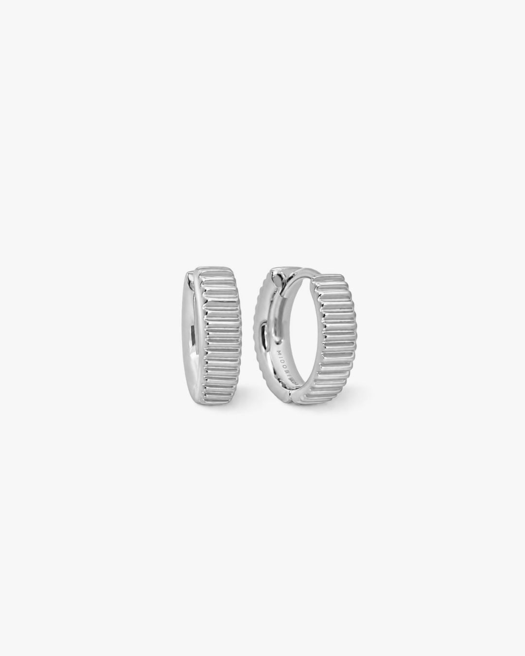 Mantra Small Hoops - Midori Jewelry Co.