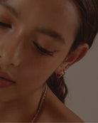 Medium Slim Hoop in 14k Gold - Midori Jewelry Co.