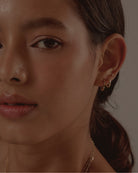 Medium Slim Hoop in 14k Gold - Midori Jewelry Co.