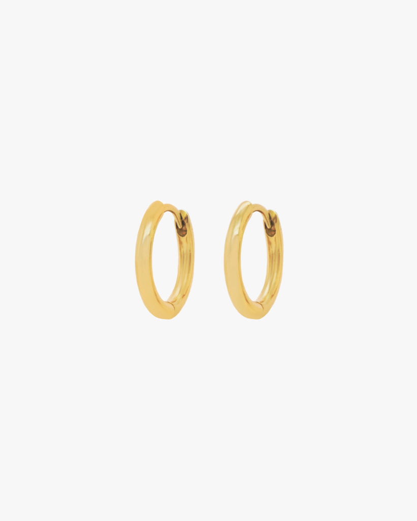 Mini Huggie Hoops - Midori Jewelry Co.