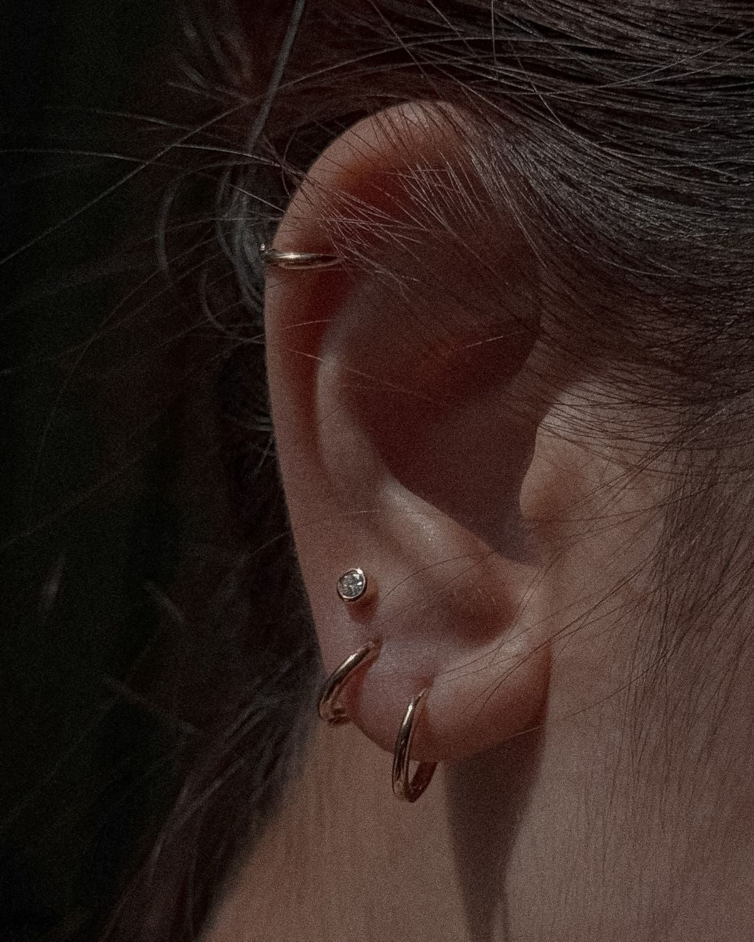 Mini Huggie Hoops - Midori Jewelry Co.