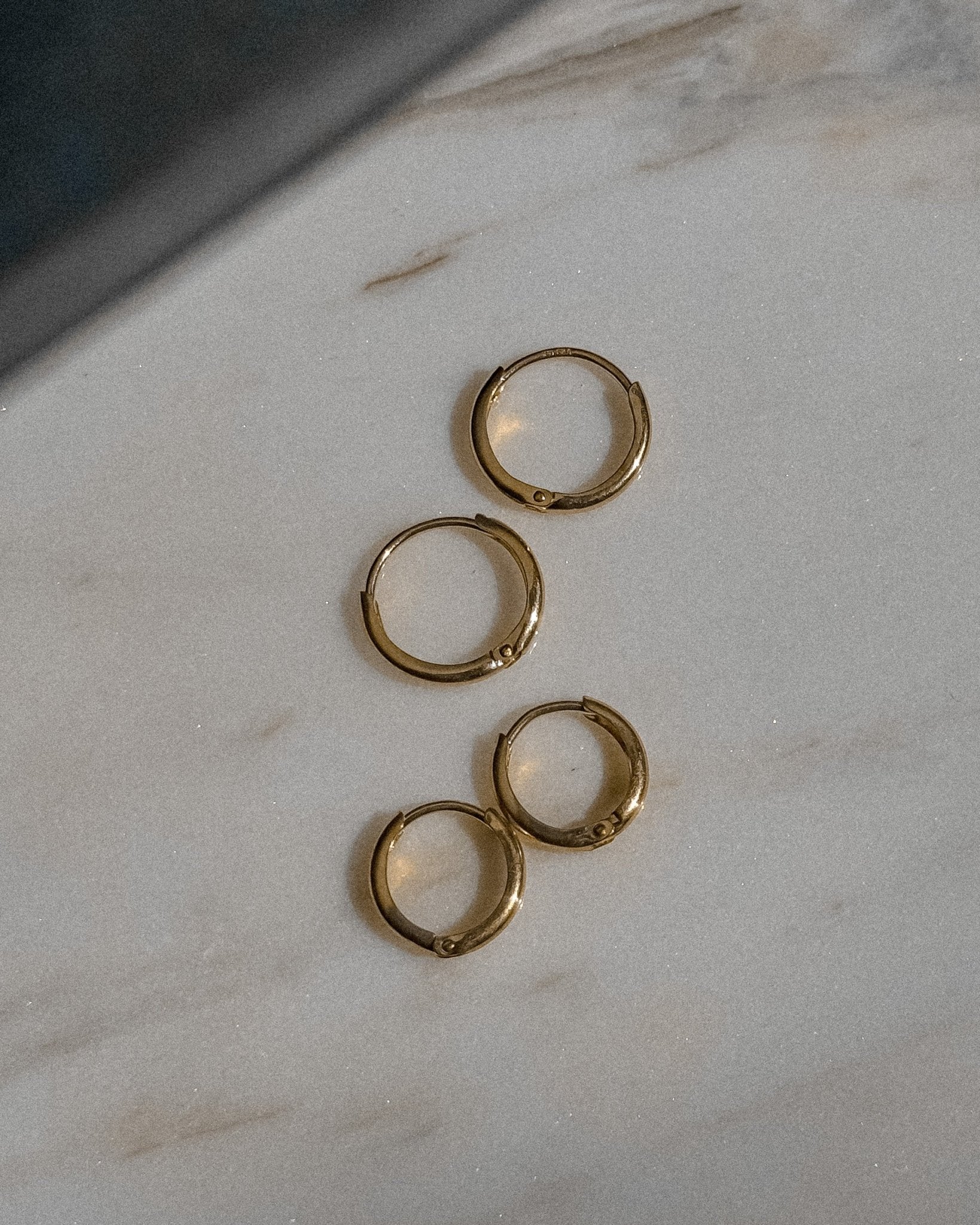 Mini Huggie Hoops - Midori Jewelry Co.