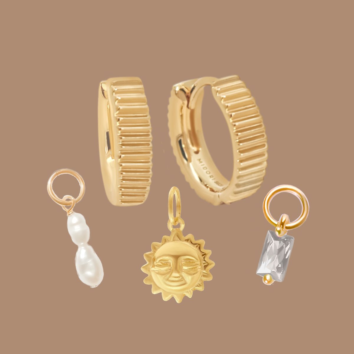 Mix & Match Earrings - Midori Jewelry Co.