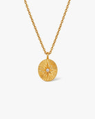 Moissanite North Star Pendant Necklace - Midori Jewelry Co.