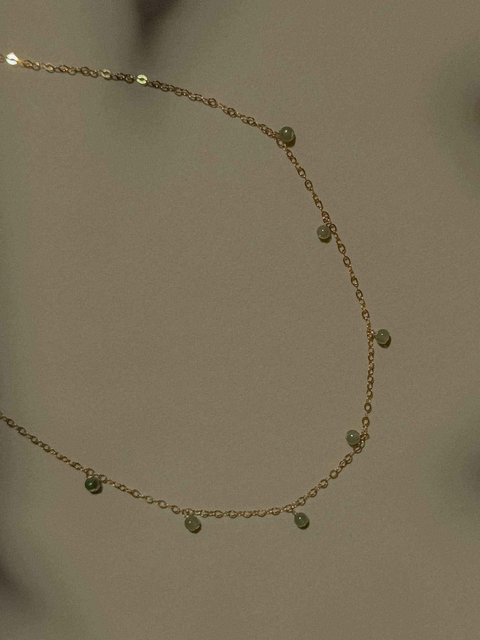 Moss Jade Station Choker - Midori Jewelry Co.
