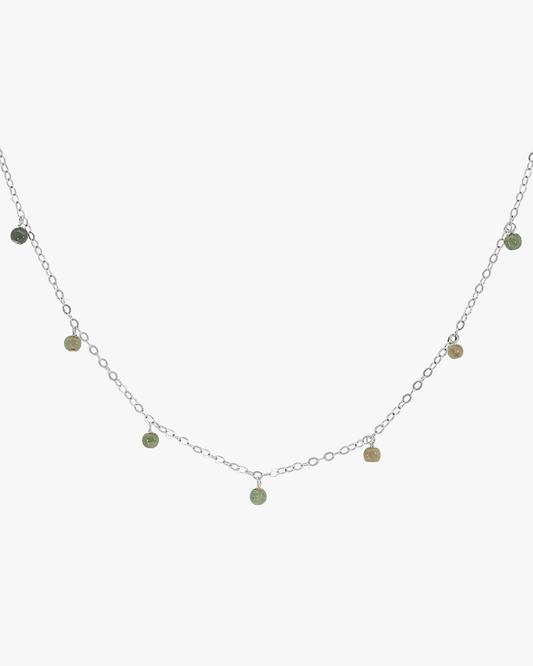Moss Jade Station Choker - Midori Jewelry Co.
