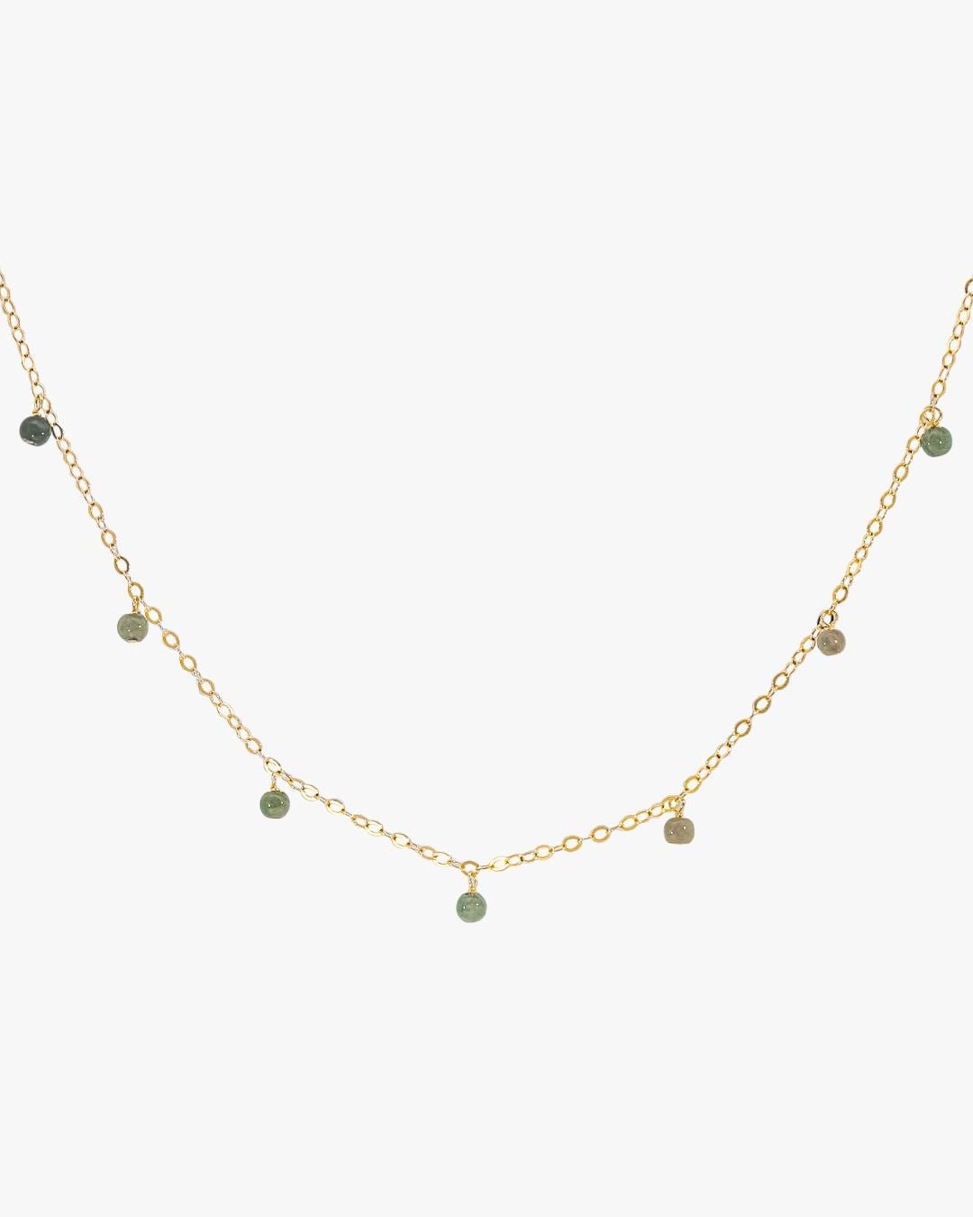 Moss Jade Station Choker - Midori Jewelry Co.