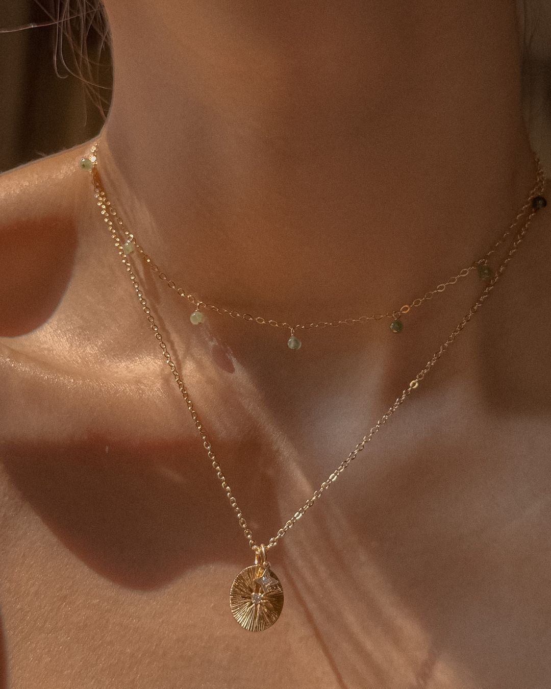 Moss Jade Station Choker - Midori Jewelry Co.