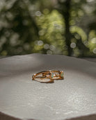 Nebula Opal Hoop (Ready to Ship) - Midori Jewelry Co.