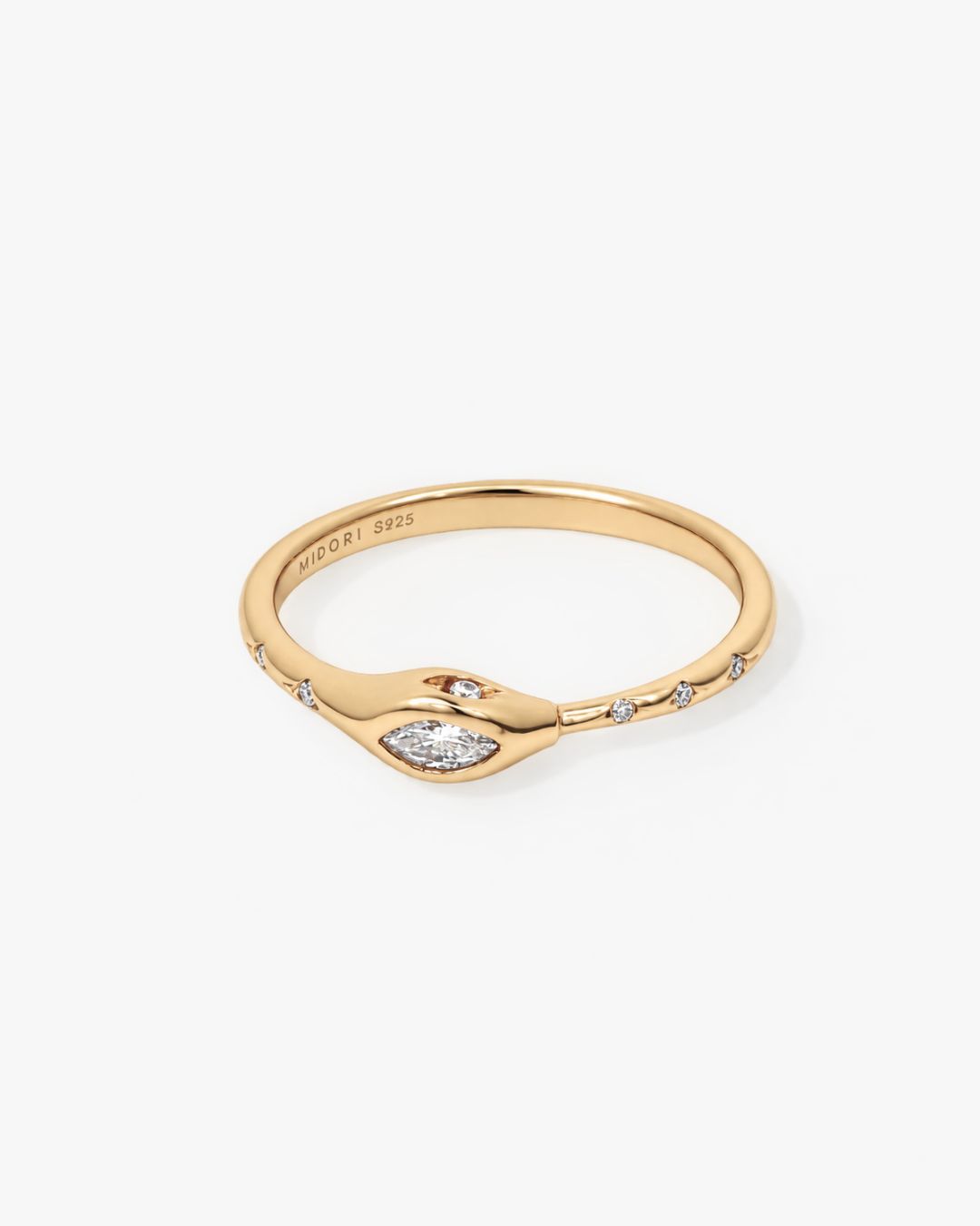 Ouroboros Snake Ring - Midori Jewelry Co.