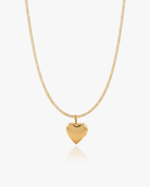 Petit Heart Locket Necklace - Midori Jewelry Co.