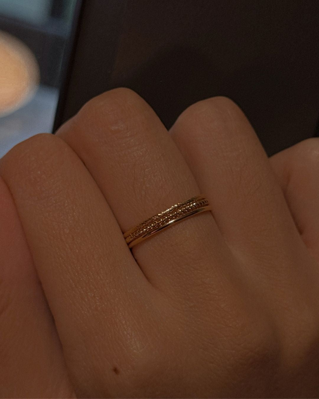 Plain Stacking Ring - Midori Jewelry Co.