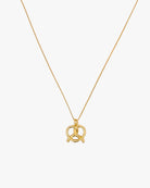 Pretzel Charm Necklace (Holiday Edition) - Midori Jewelry Co.