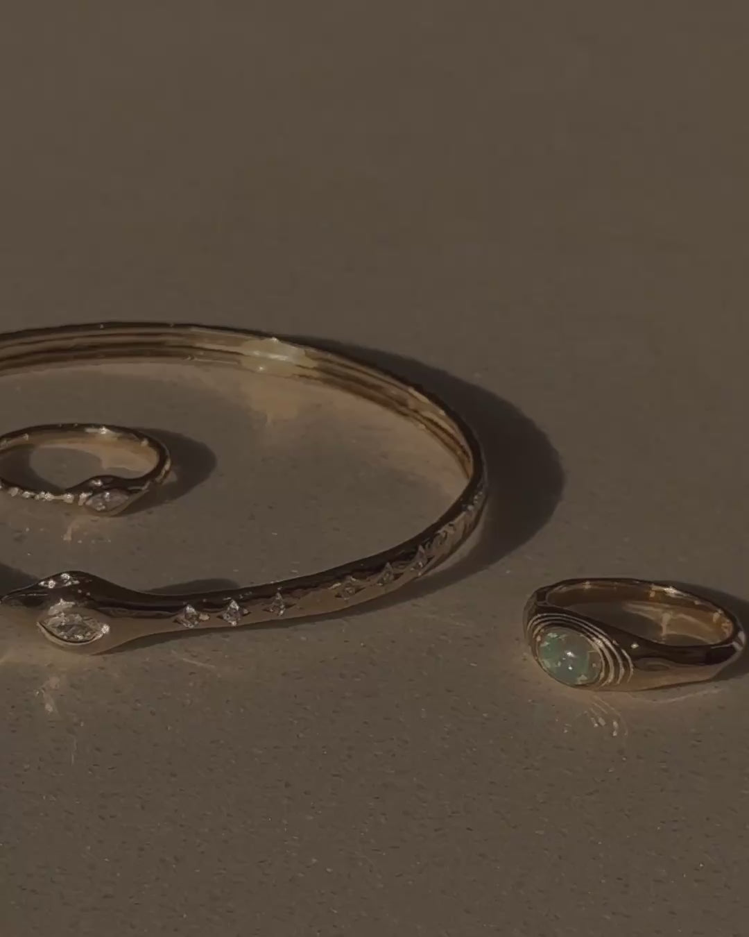 Ouroboros Snake Bangle | Midori Jewelry Co.