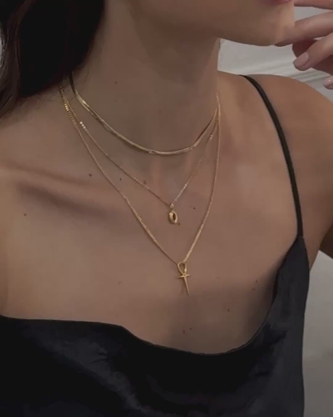 Gold-Filled Herringbone Chain Necklace | Midori Jewelry Co.