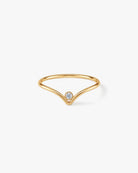Rei Wishbone Ring - Midori Jewelry Co.