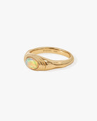 Ripple Signet Ring - Midori Jewelry Co.