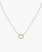 Round Charm Holder Necklace - Midori Jewelry Co.