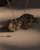 Round Diamond Charm Necklace - Midori Jewelry Co.