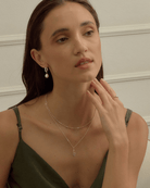 Satellite Chain Necklace in Silver - Midori Jewelry Co.