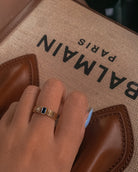 Saturn Ribbed Ring - Midori Jewelry Co.