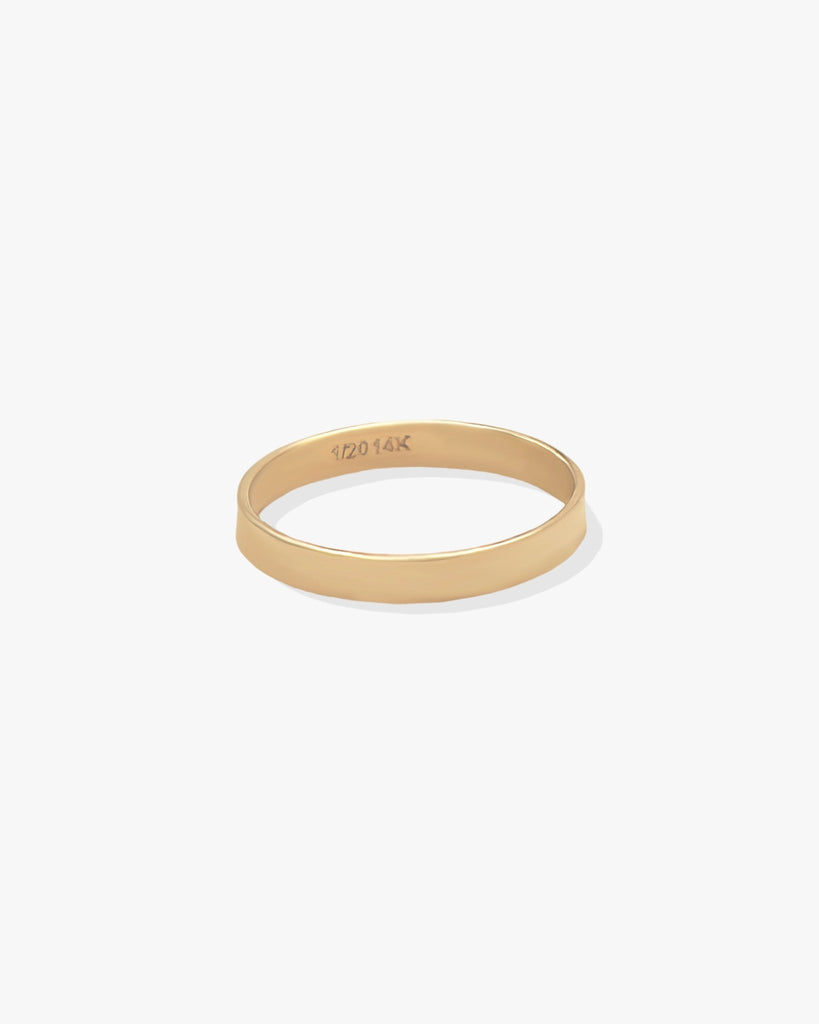 Slim Cigar Band Ring - Midori Jewelry Co.