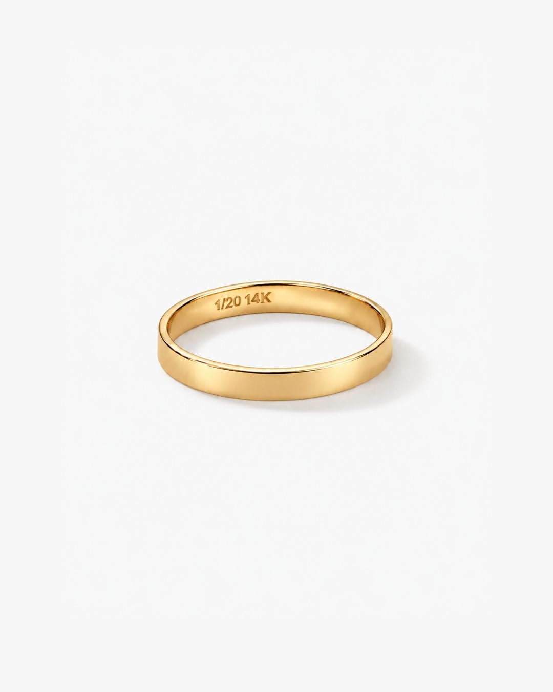 Slim Cigar Band Ring - Midori Jewelry Co.