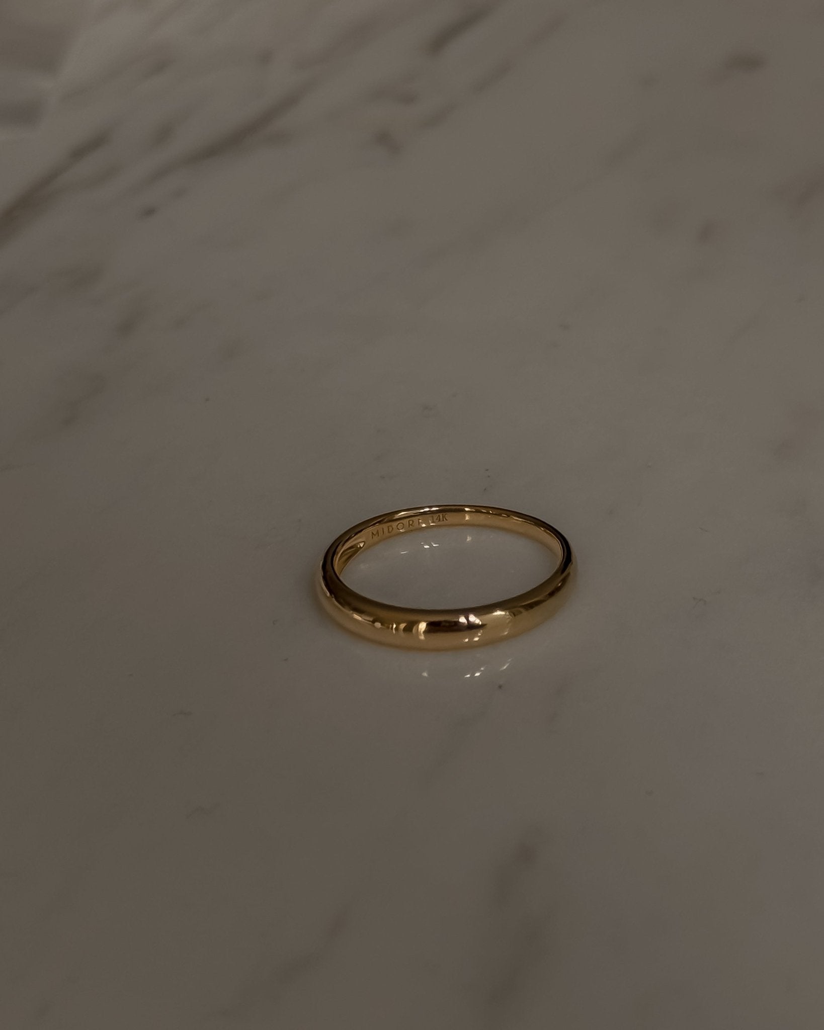 Slim Dome Ring - Midori Jewelry Co.