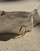 Slim Dome Ring in 14k Gold - Midori Jewelry Co.