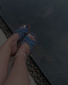 Sloane Organic Pearl Anklet - Midori Jewelry Co.