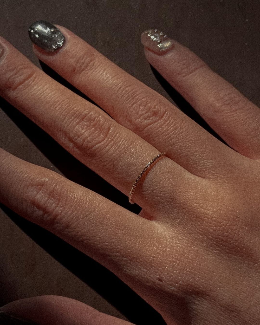 Snake Chain Stacking Ring - Midori Jewelry Co.