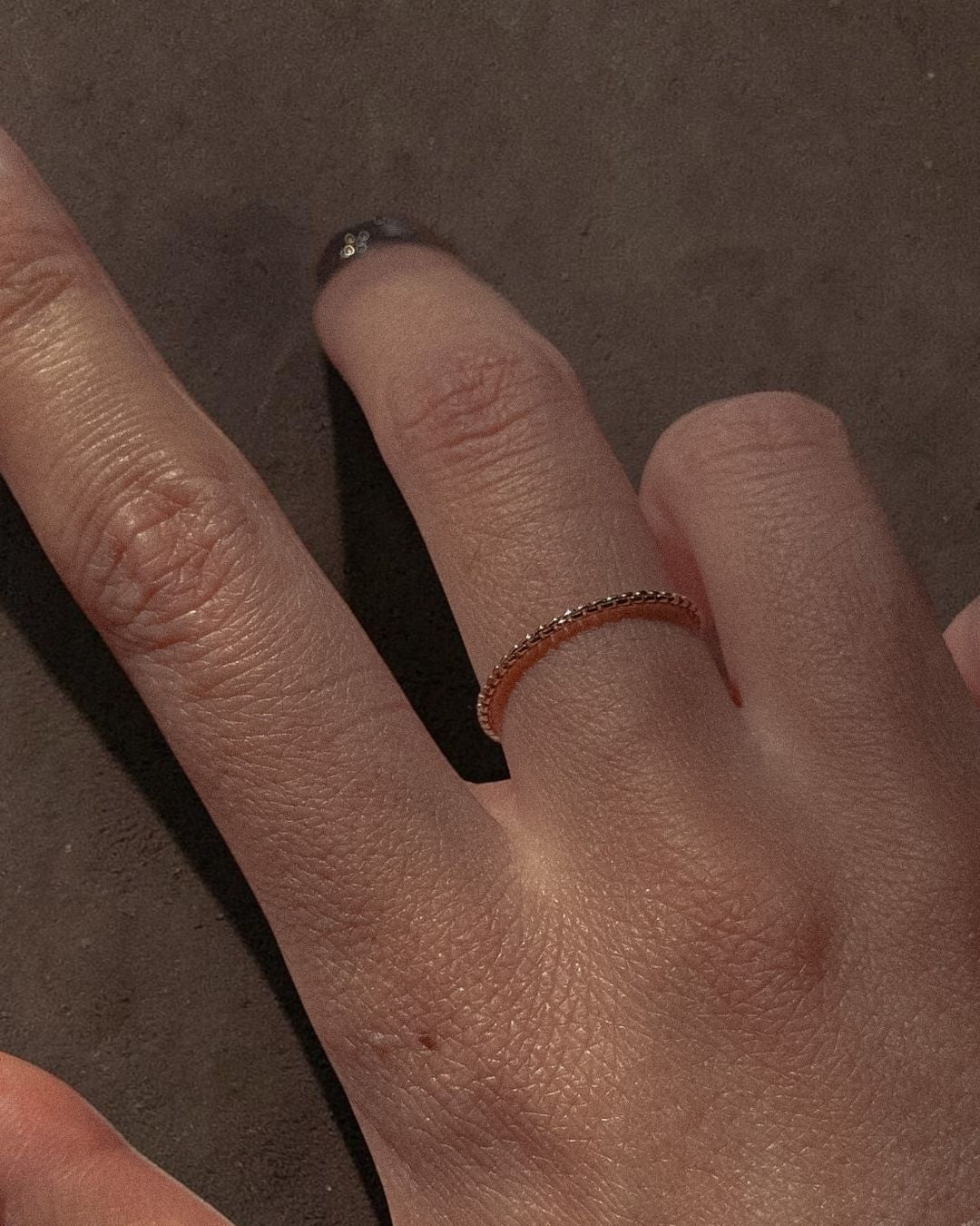 Snake Chain Stacking Ring - Midori Jewelry Co.
